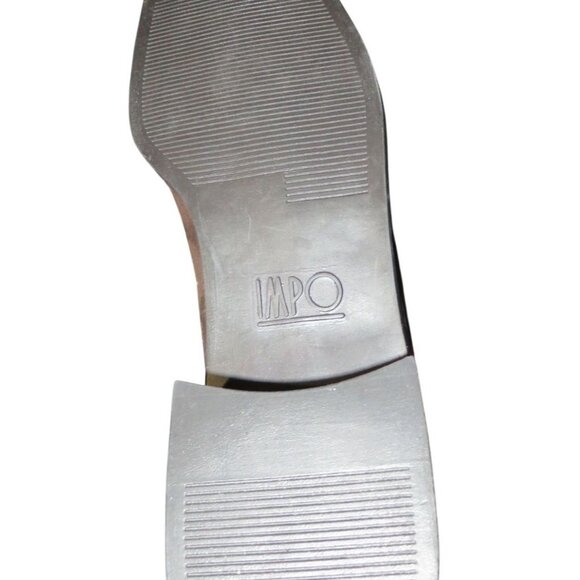 IMPO Kira Brown Suede Leather Tassel Ornamented loafer with memory foam size 7.5 - Picture 6 of 9